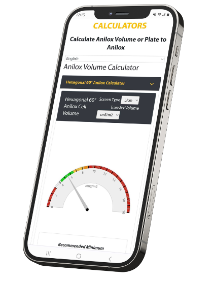 anilox calculator